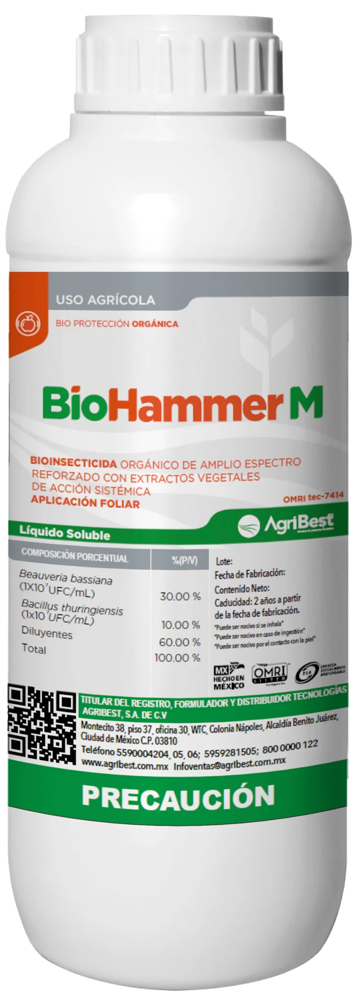 Botella-BioHammer-108x300-1 Bioinsecticida organico | BioHammer M